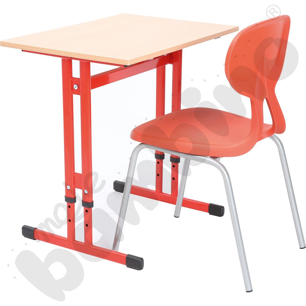 Krzesło Colores rozm. 4 czerwone