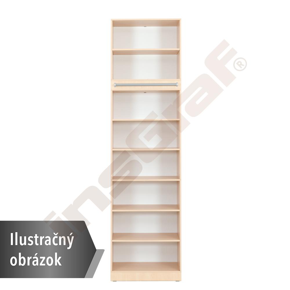 Grande - vysoké skrinky s úchytom na rebrík zostava 39 - biela