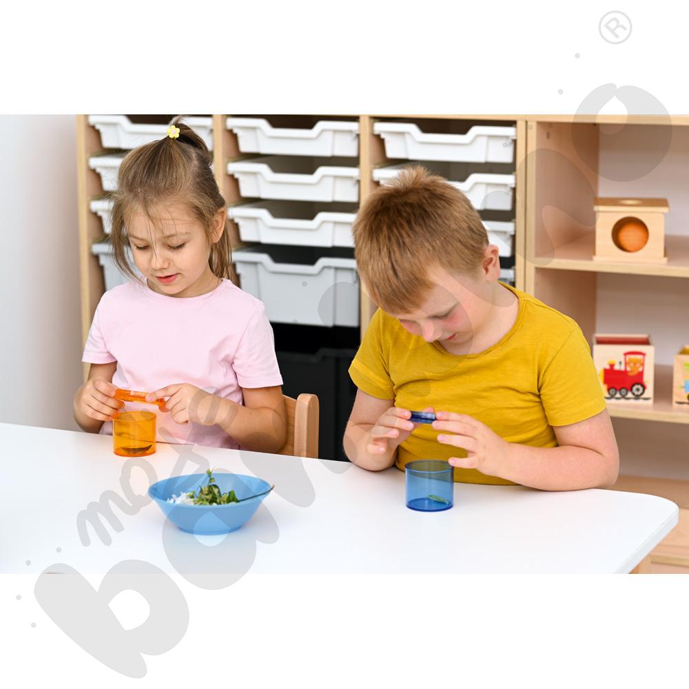 Magiczne pojemniki z lupą, 6 szt.