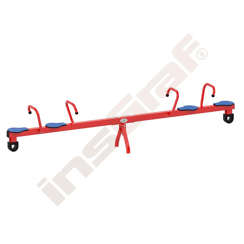 Rovnovážna hojdačka 4-osobová, kovová