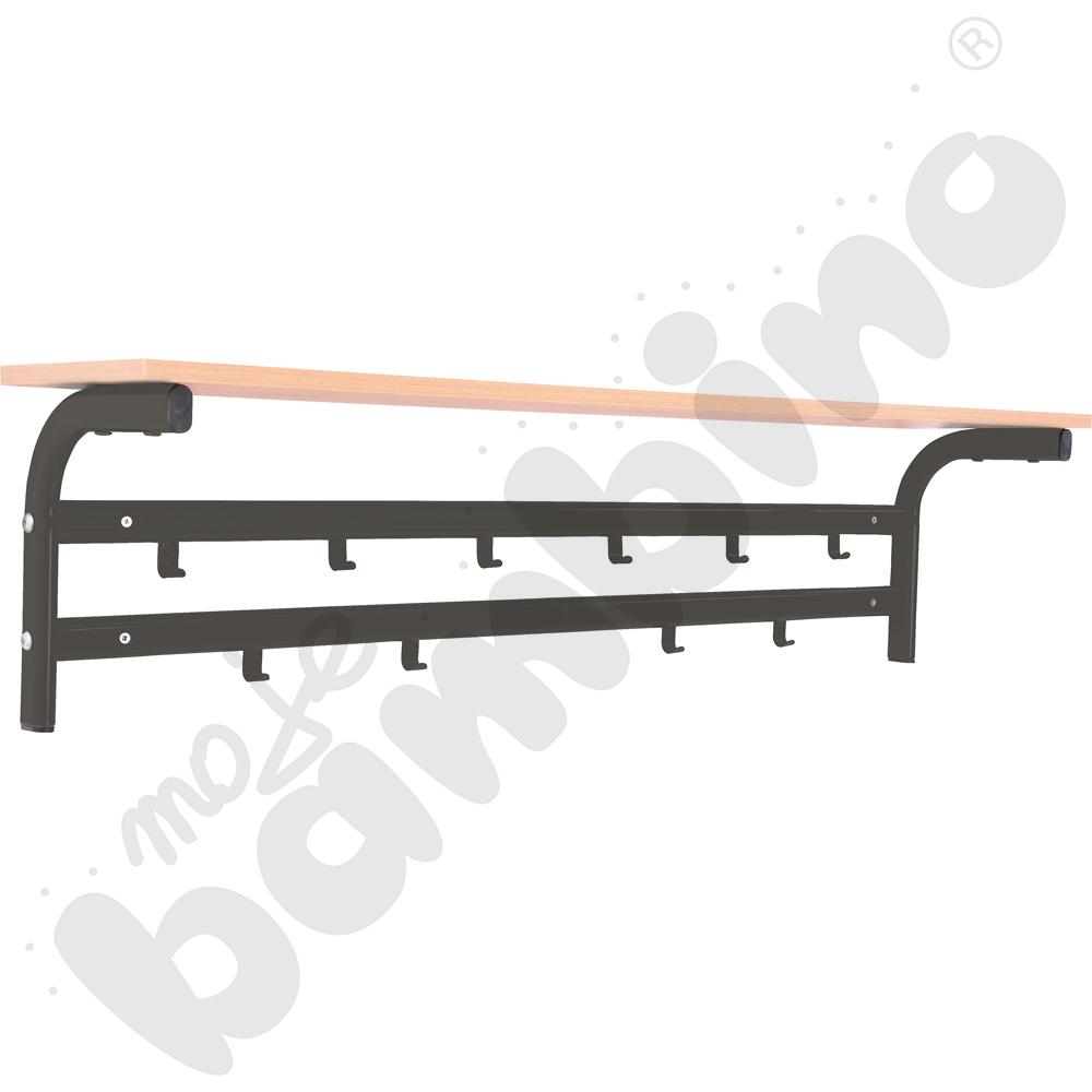 Wieszak szatniowy - antracytowy   