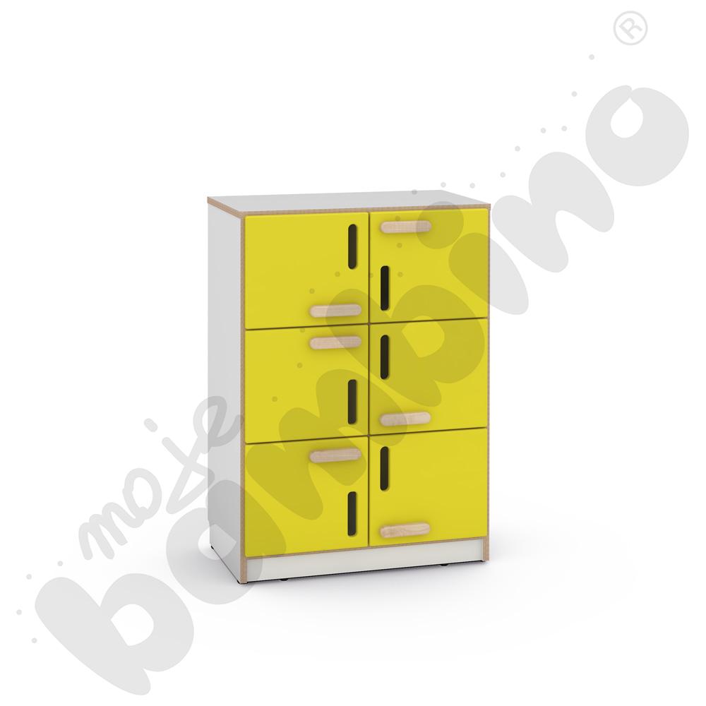 Średnia szafka NEA z 6 przegrodami