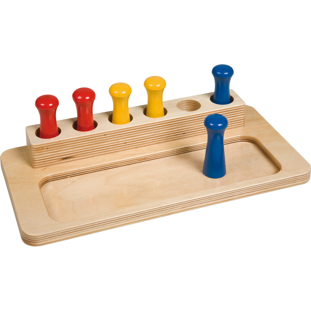 Krabička - Ibmucare Montessori kolíky