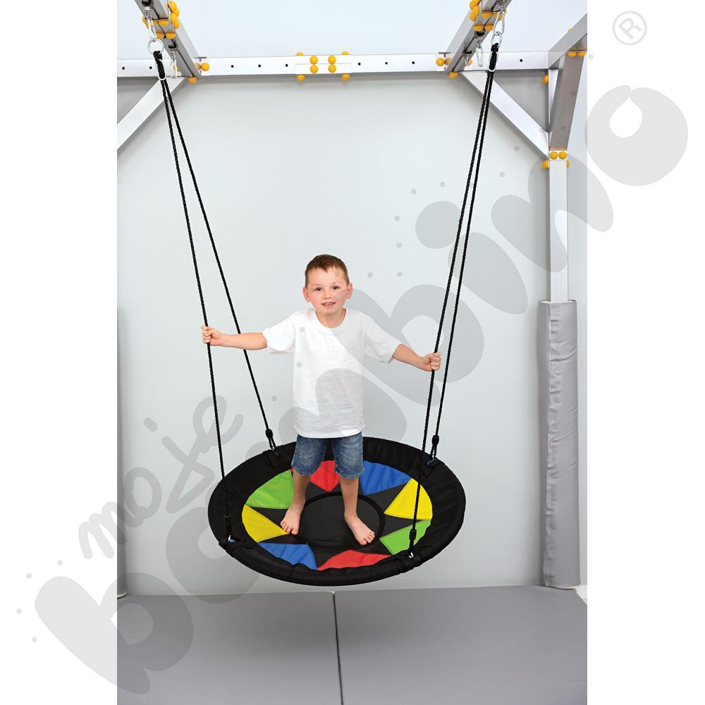 Huśtawka kolorowa Bocianie gniazdo – MED