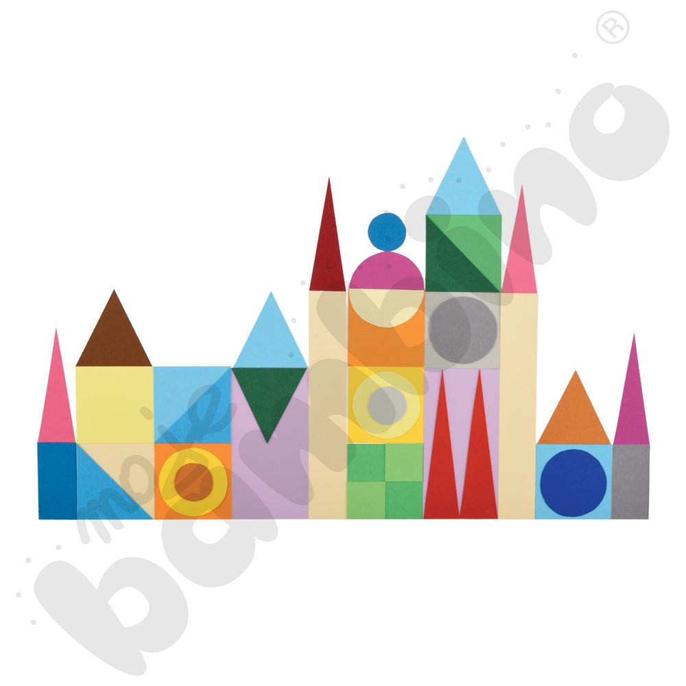 Karton gładki 100 arkuszy  A4 10 kolorów