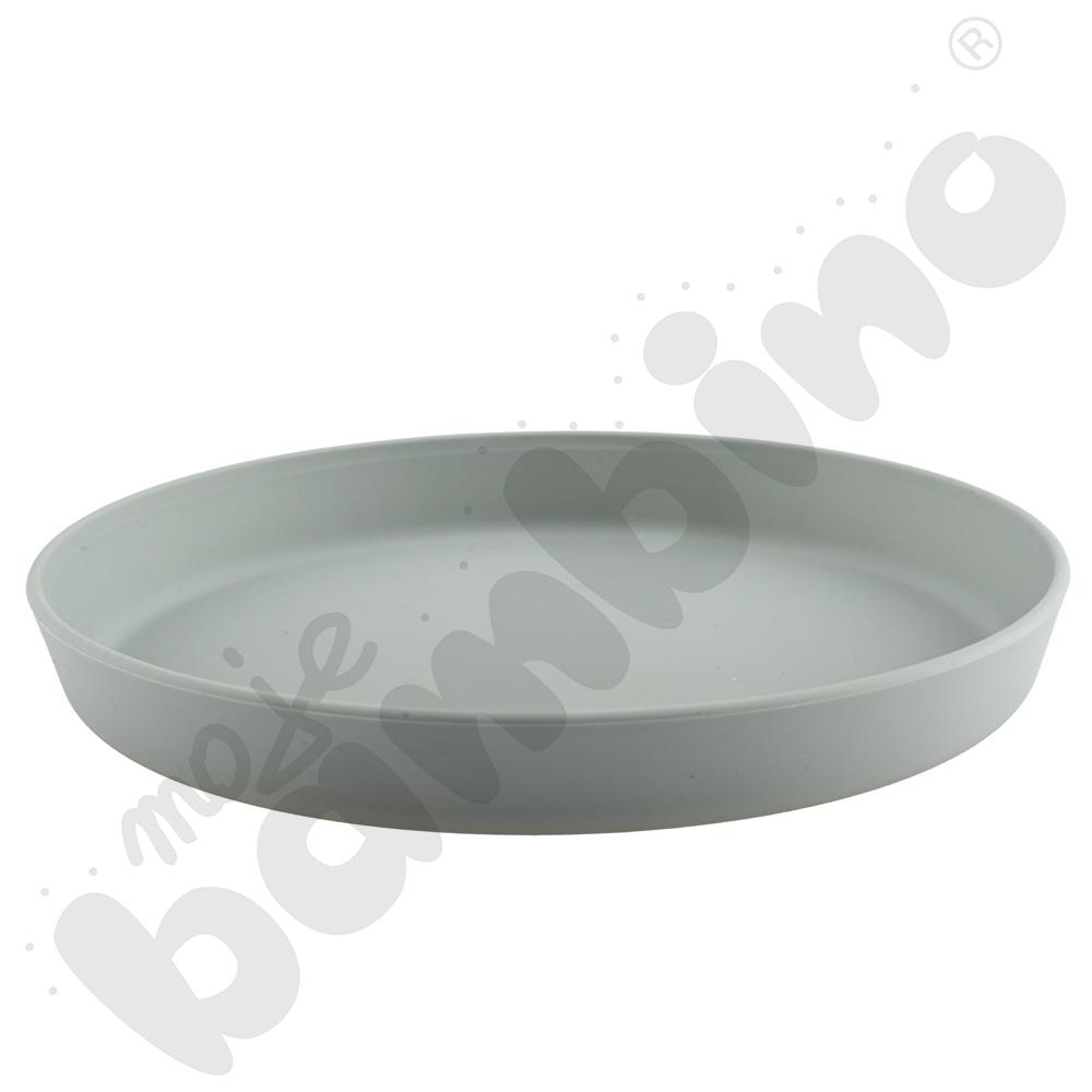 Talerzyk smyka płytki 18 cm, jasnoszary