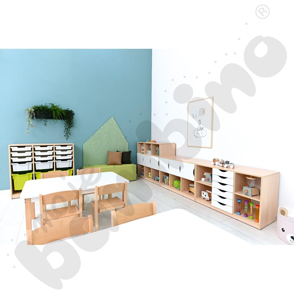 Szafka Feria średnia, klon jasny