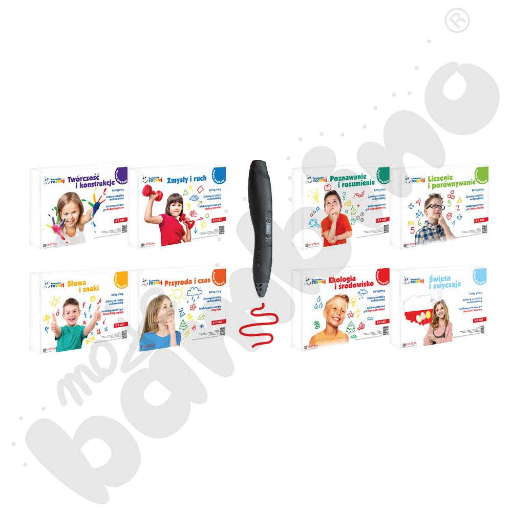 Harmonijny Rozwój Zestaw 8 z długopisami 3D Banach Junior