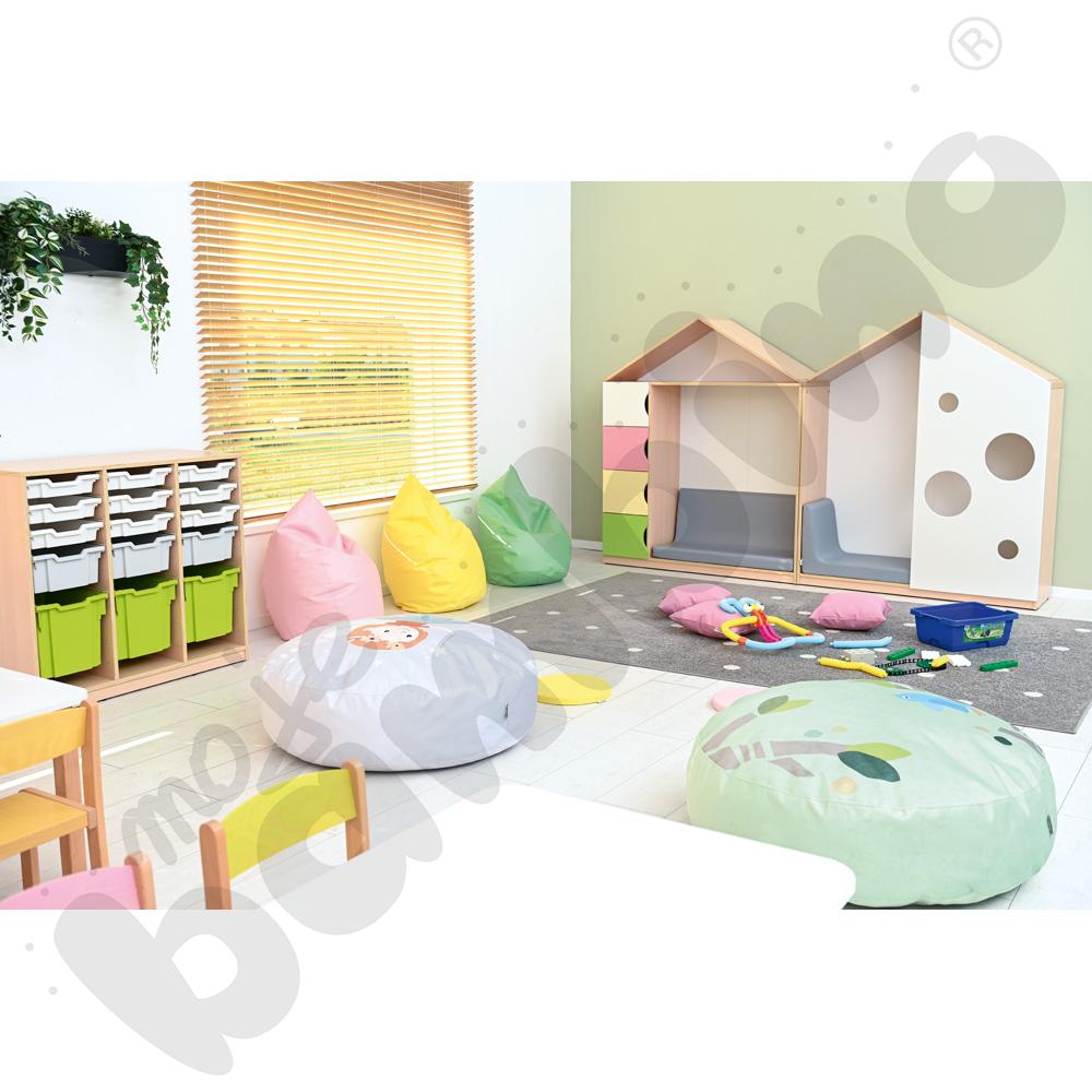 Gruszka mała jasnoróżowy pastel - MED