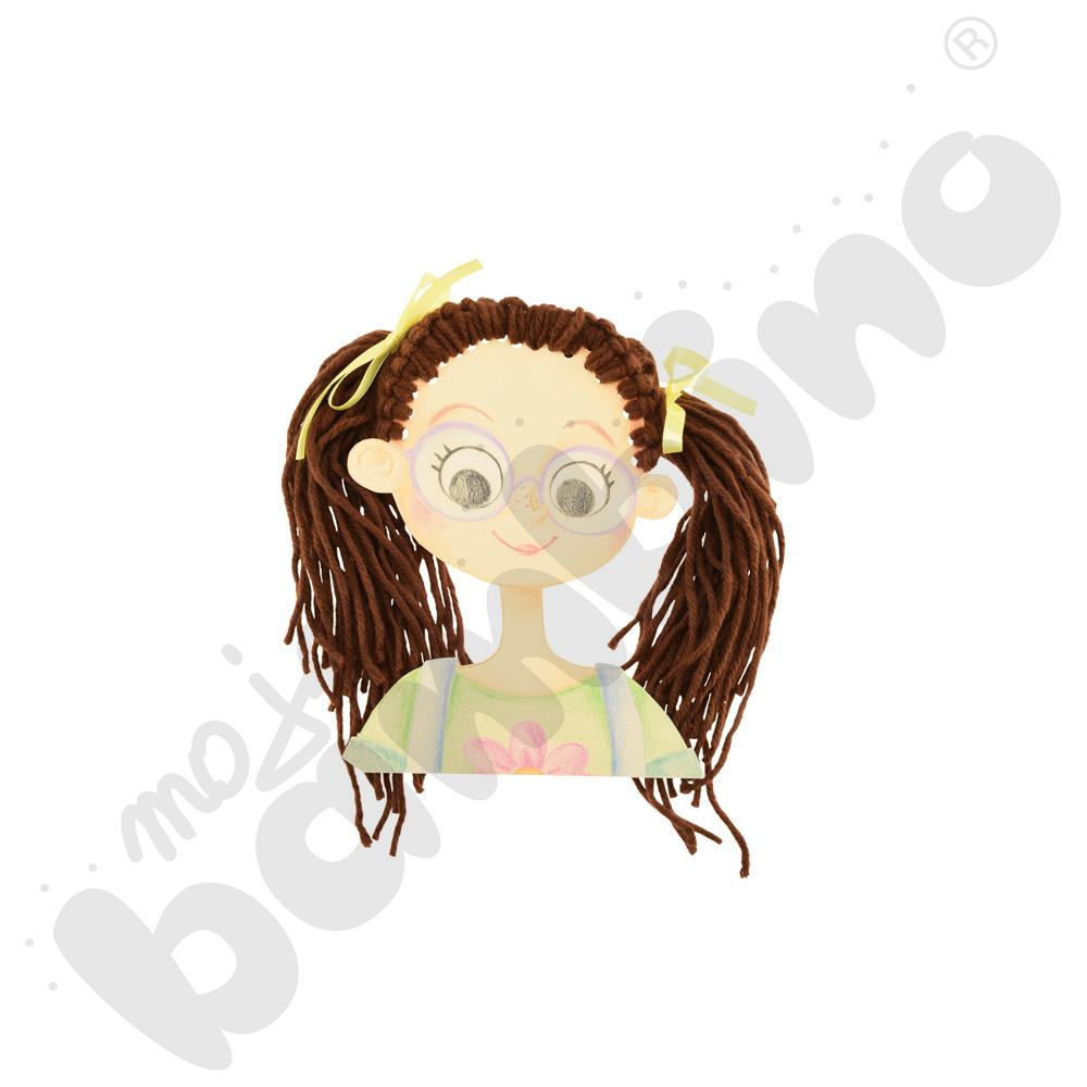 Włóczka - brązowa