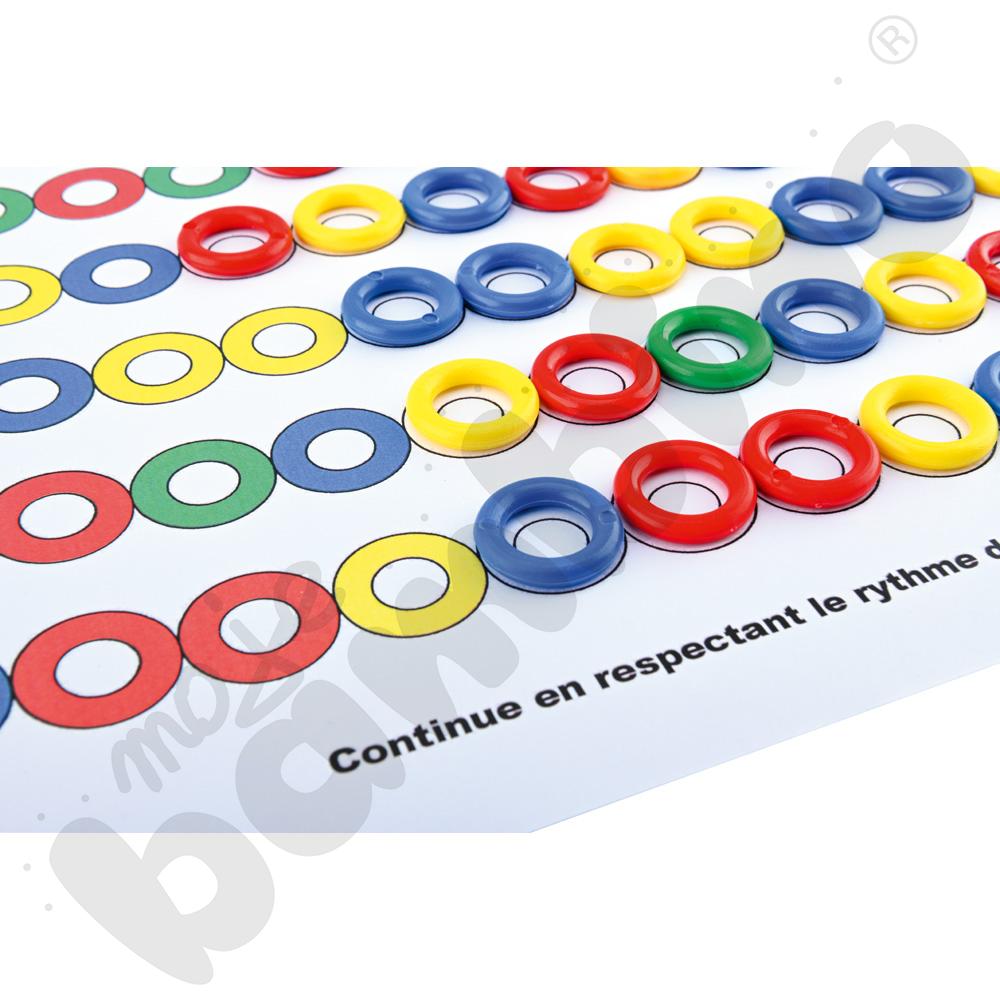 Mozaiki Maxi - zestaw edukacyjny, 9 kol.