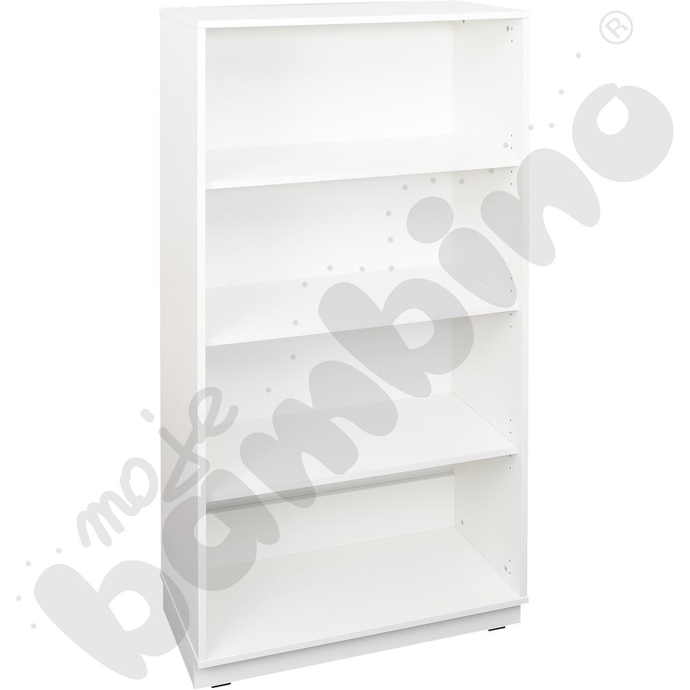 Quadro – szafka XL z 3 półkami, biała