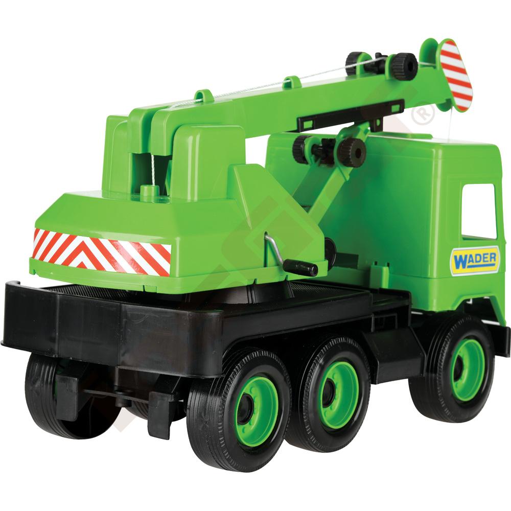 Middle Truck - zelený žeriav