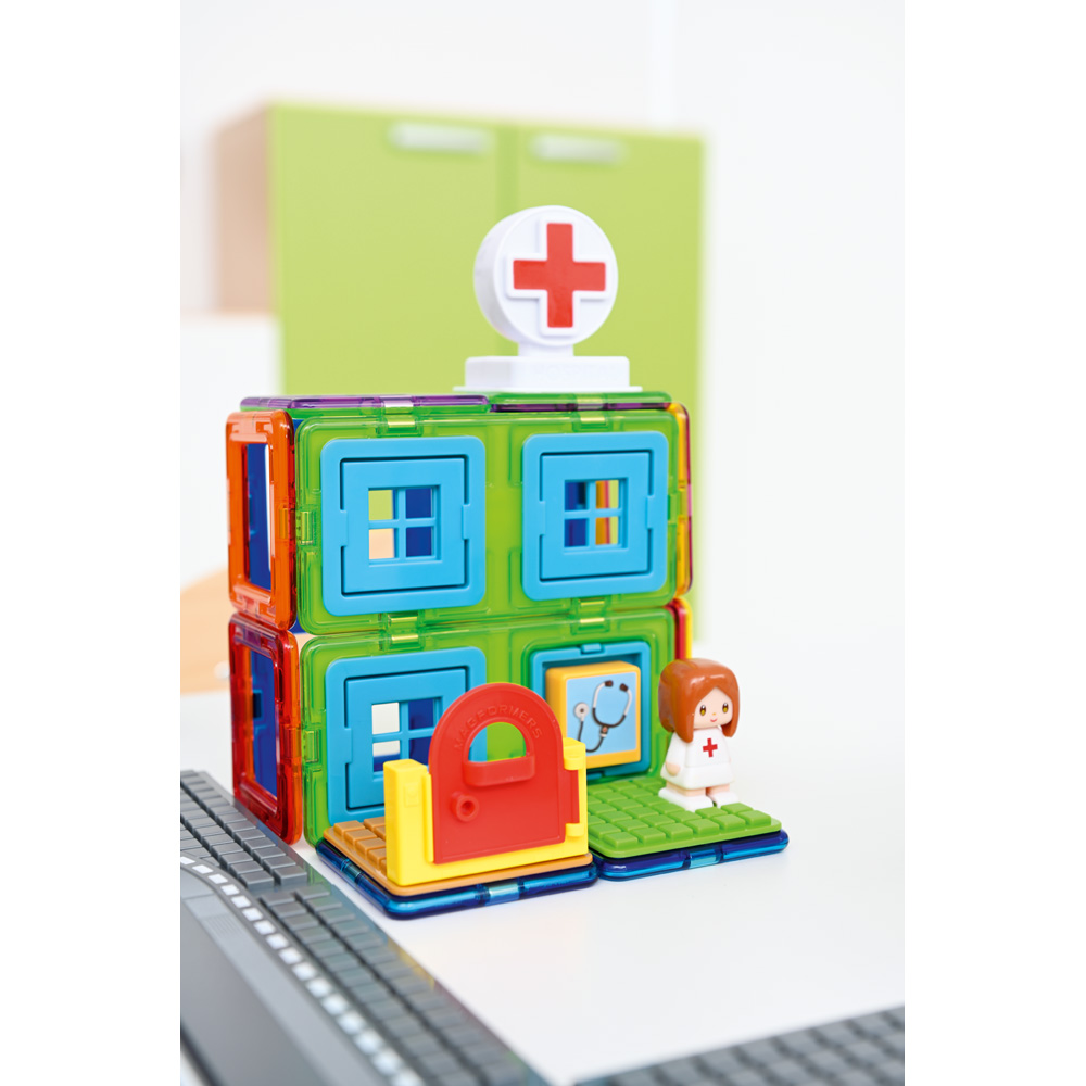 Magformers Town Set - nemocnica