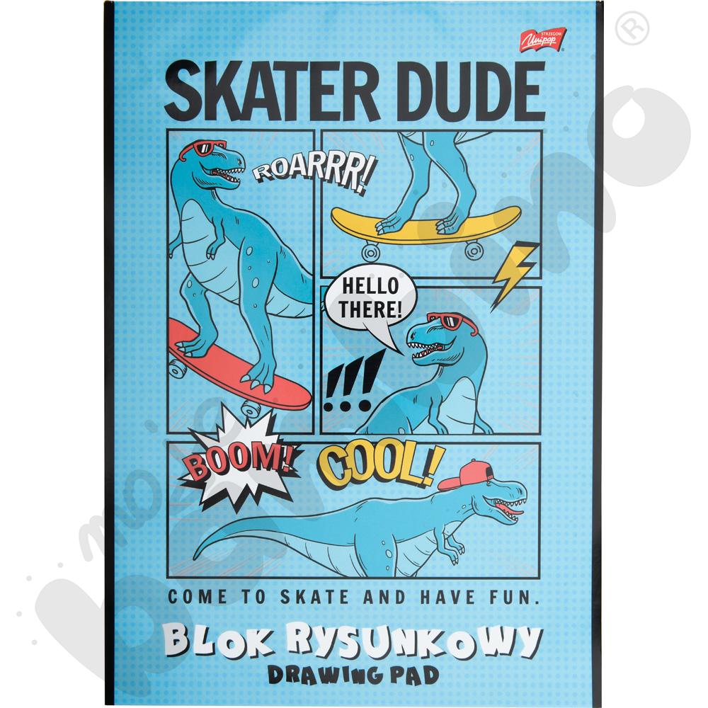 Blok rysunkowy biały A4