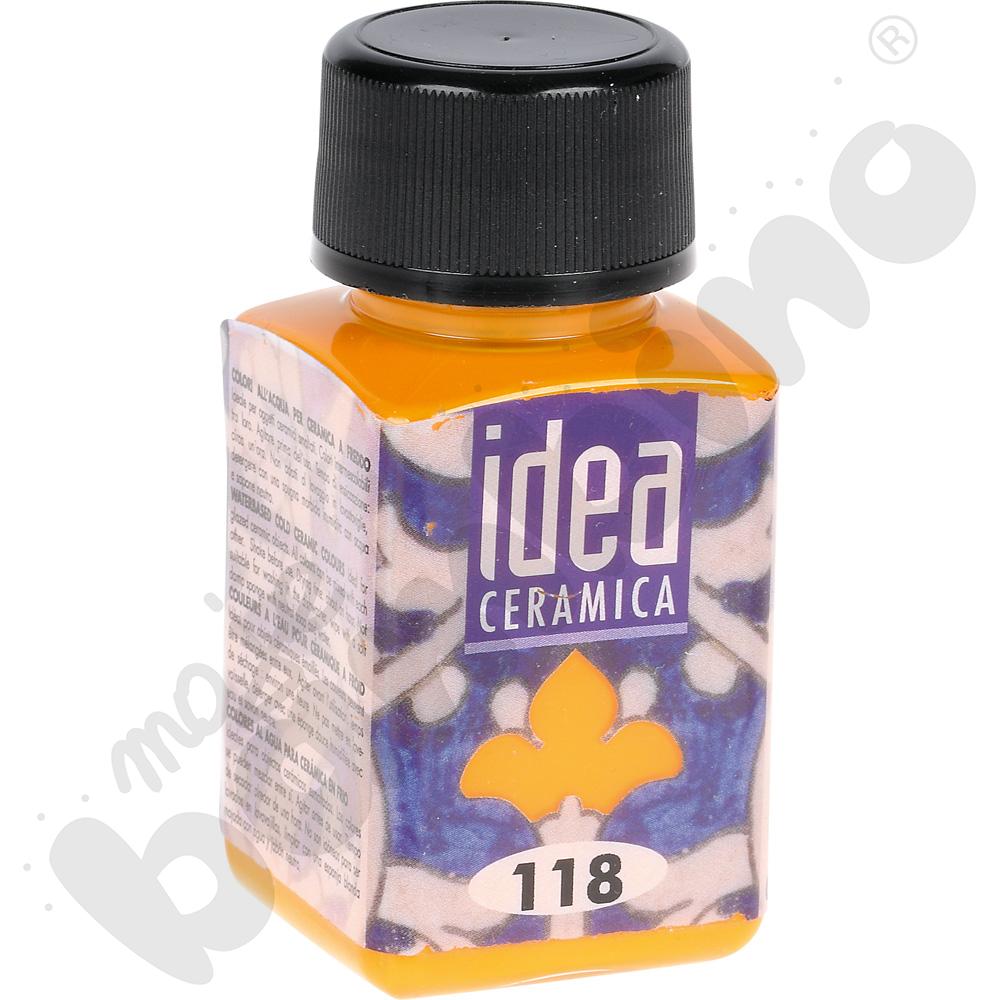 Farby do ceramiki na zimno - pomarańczowa