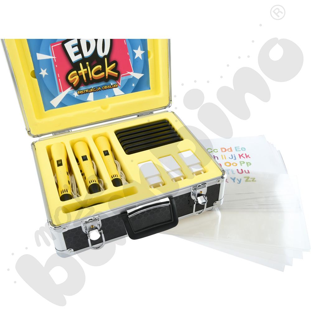 Edu Stick długopisy 3D 6w1 - zestaw w walizce