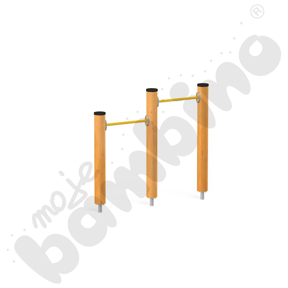 Drążki gimnastyczne podwójne