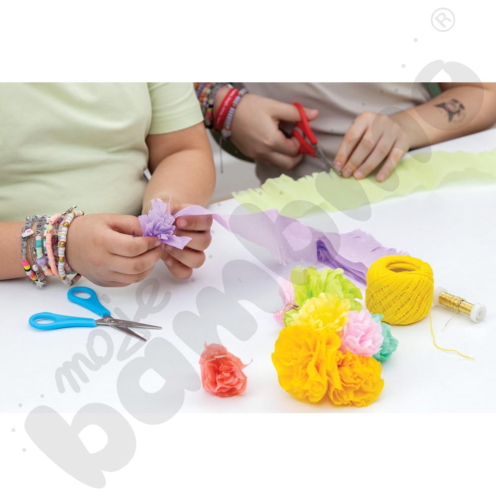 Bibuła pastelowa - zestaw 10 kol.