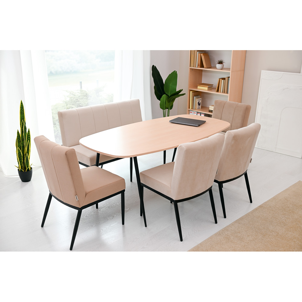 Krzesło Xena, tkanina RU07