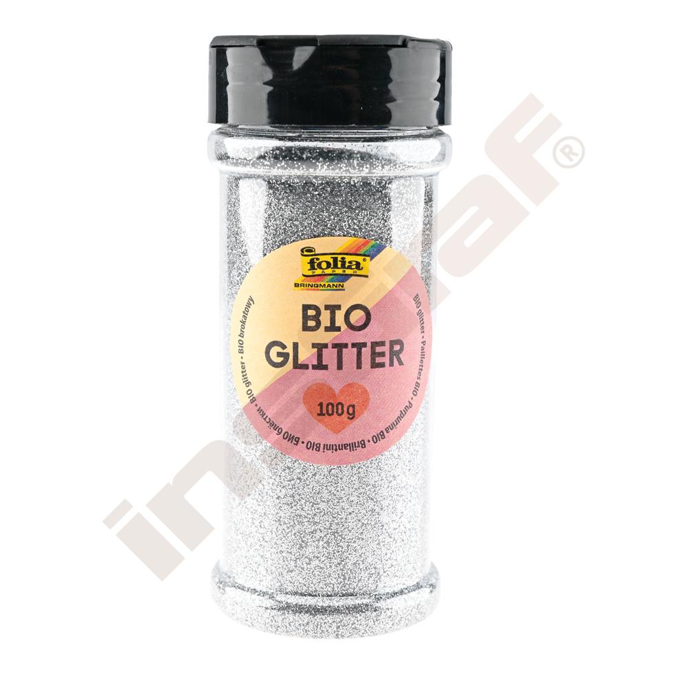 Trblietky BIO - strieborné 100 g