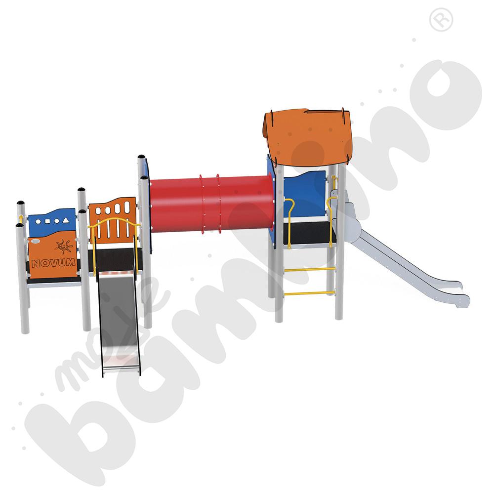 Orbis - wieża 14, metalowe słupy