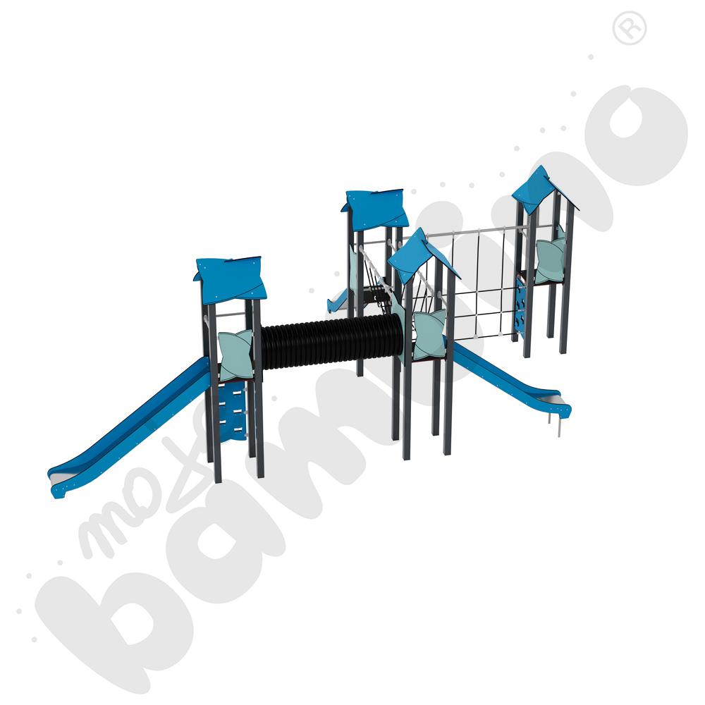 Zestaw Urbi 10, słupy metalowe B