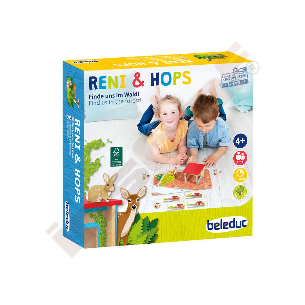 Reni a Hop - prostorová hra