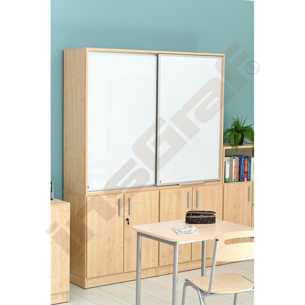 Sestava Expo s tabulemi - 2 moduly, javor