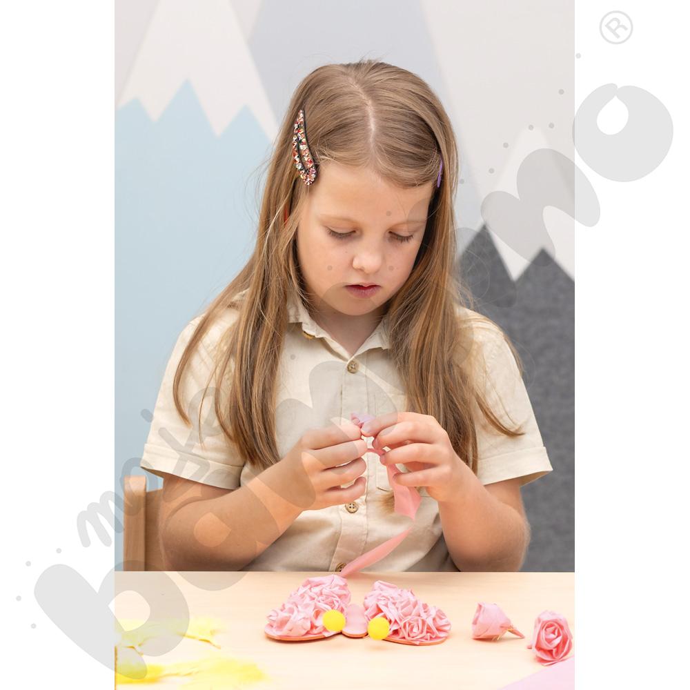 Bibuła 50 x 70 cm tonacja czerwona