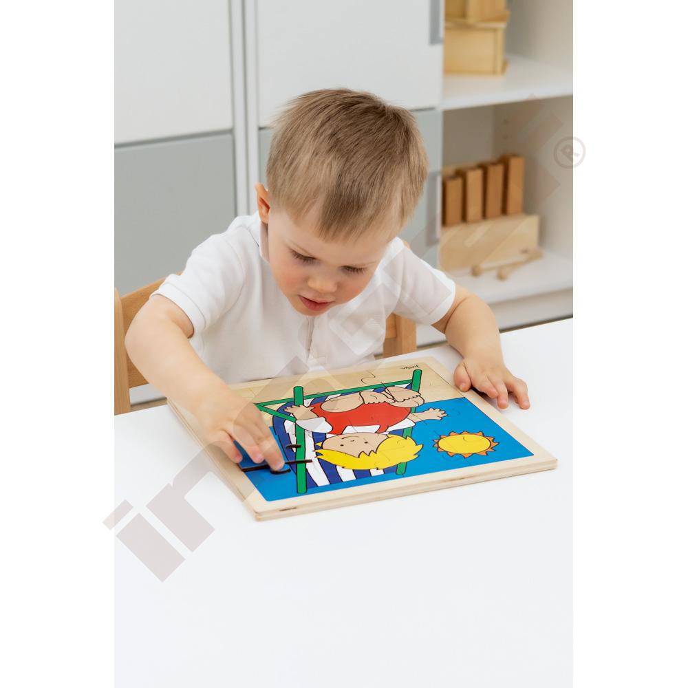 Puzzle roční období - léto
