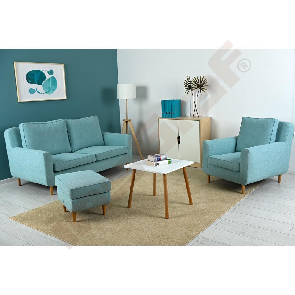 Yoko Zweisitzer-Sofa, türkis