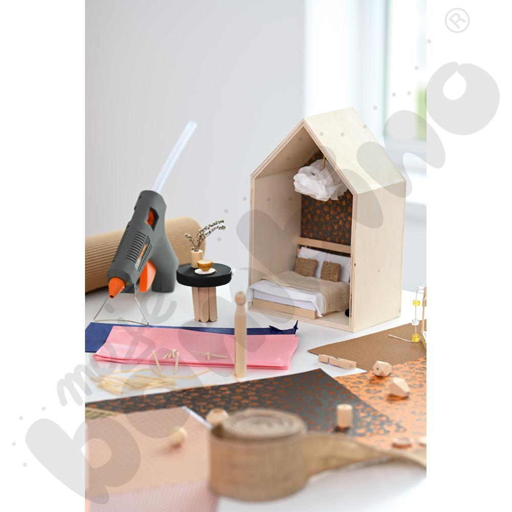 Pudełka - domki do ozdabiania