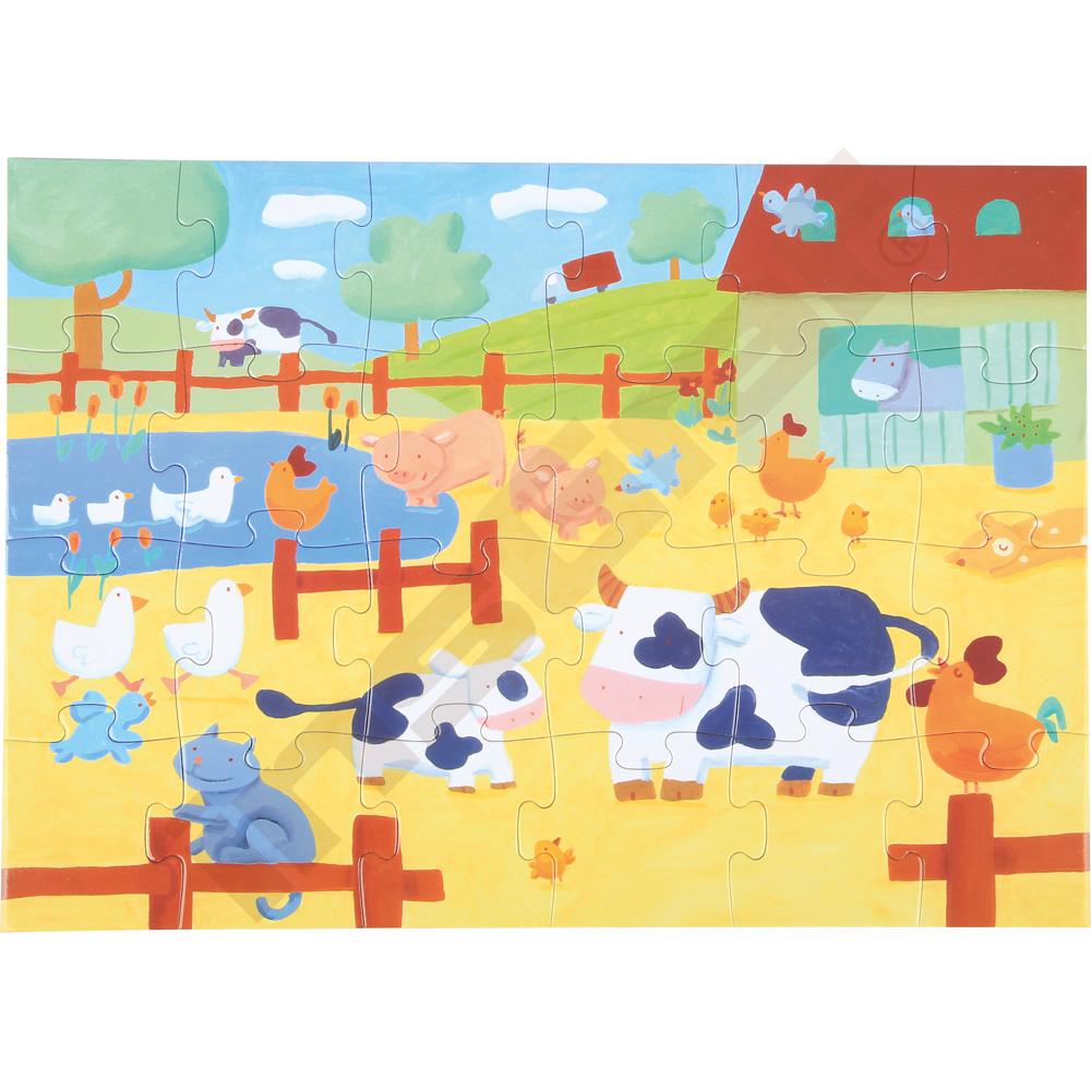 Puzzle 24 dielov - farma