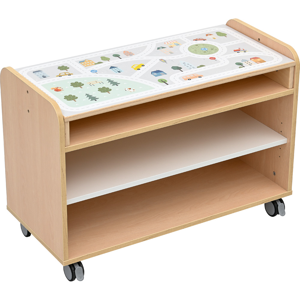 Mobilný hrací kútik Quadro 252, korpus javor