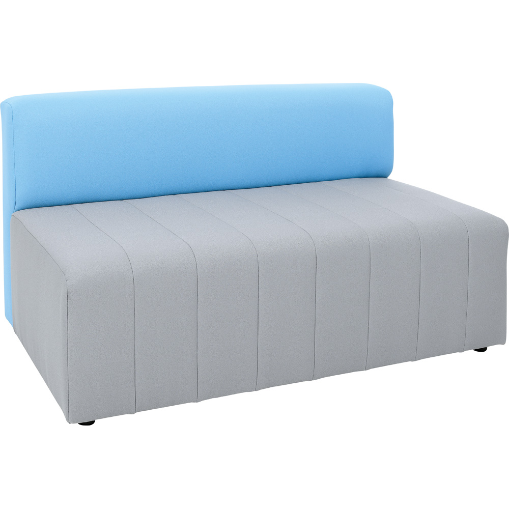 Sedačka Modern Plus sivo-modrá