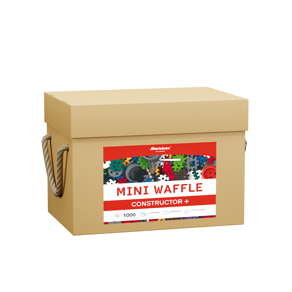 Mini Waffle konštruktor + 1000 prvkov