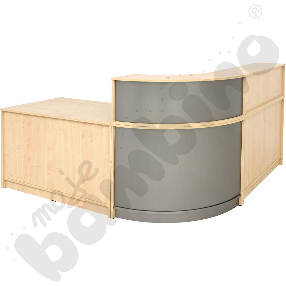 Nadstawka do prostej lady recepcyjnej - klon