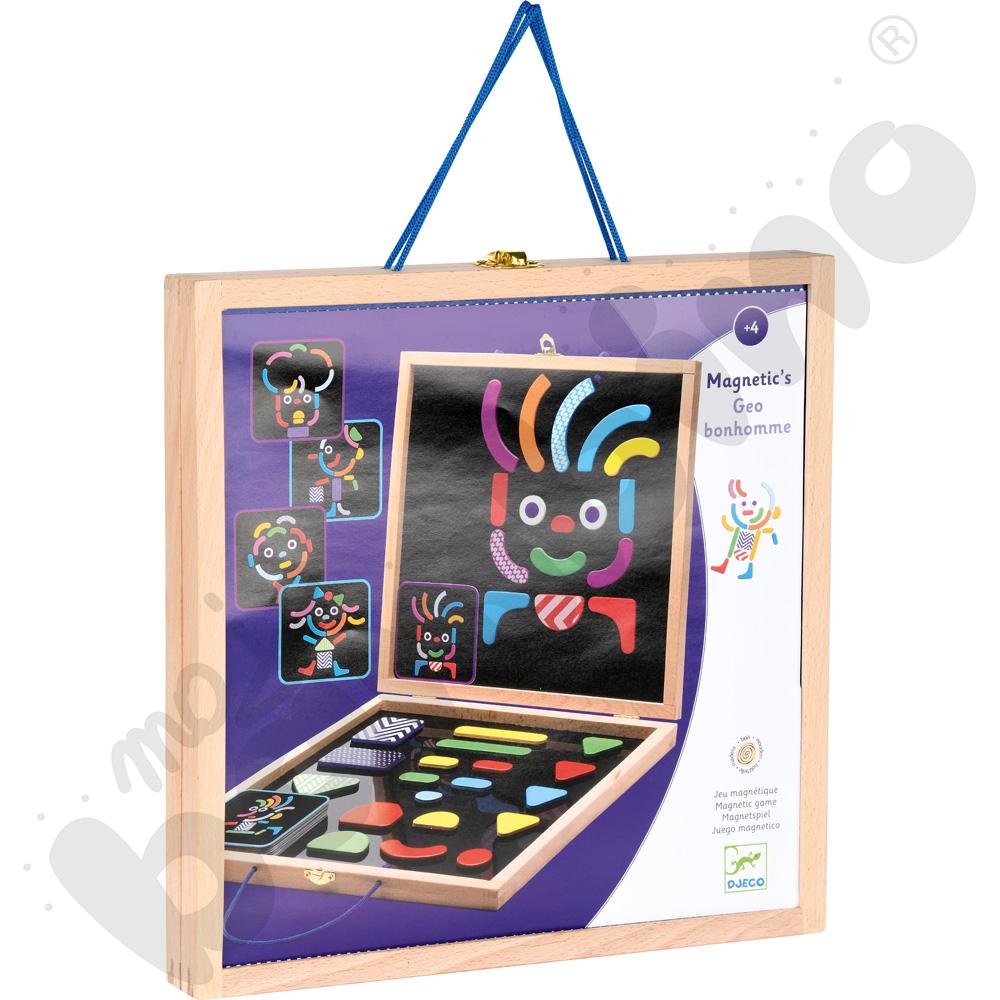 Magnetyczne formy z czarną planszą