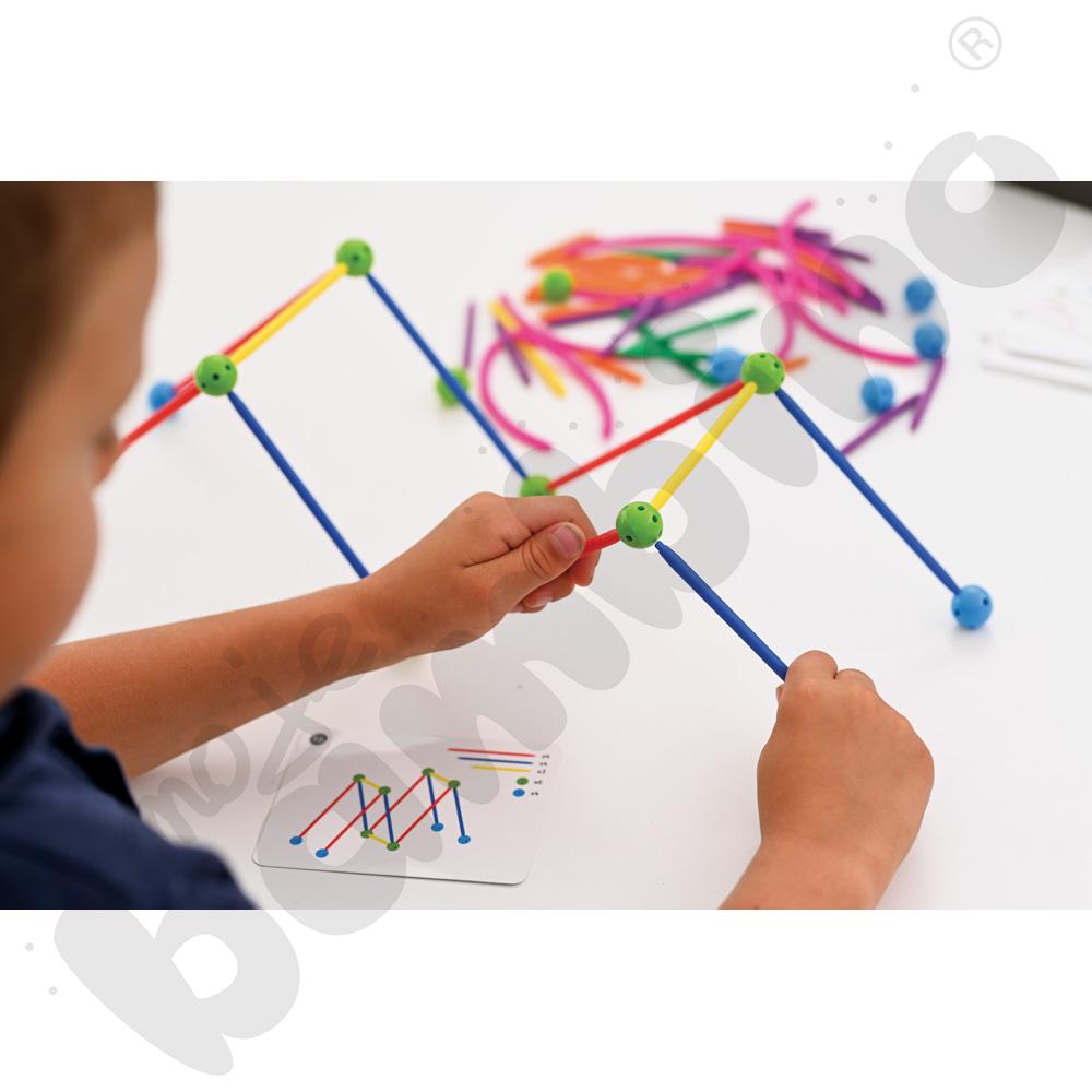 Zestaw konstrukcyjny z kartami zadań