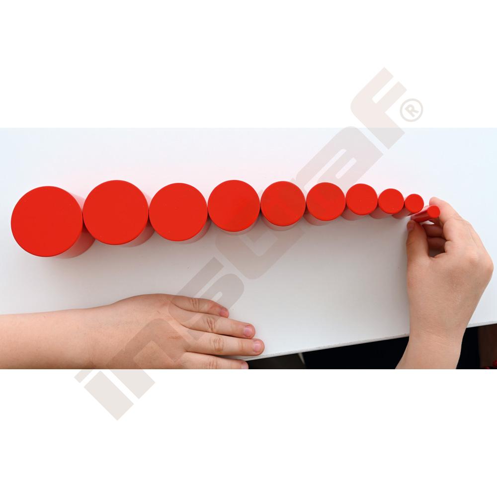 Montessori barevná závaží