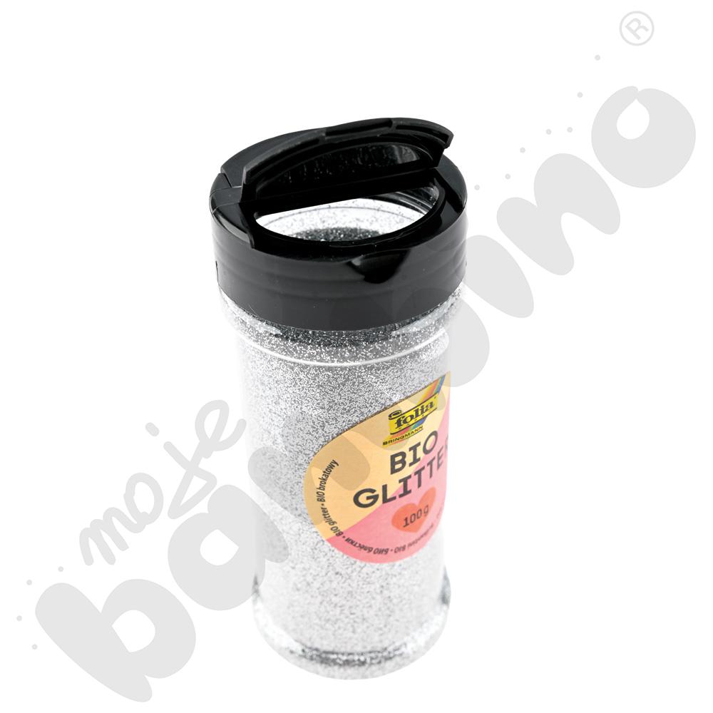 Brokat BIO srebrny 100 g