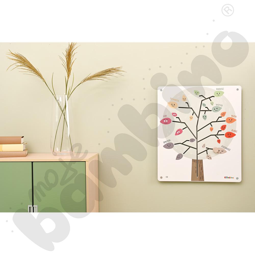 Magiczne drzewo emocji - przesuwanka