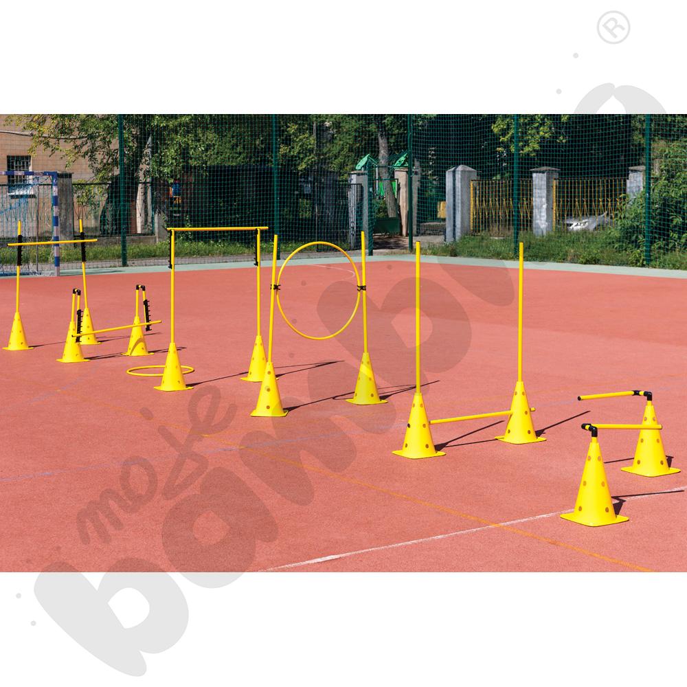 Zestaw tyczek i pachołków