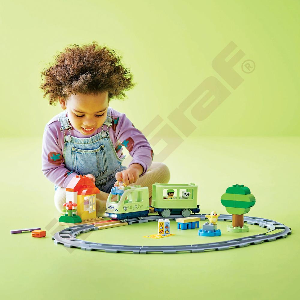 LEGO® Duplo Dobrodružství s interaktivním vláčkem 