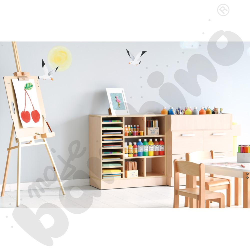 Szafka-organizer Grande - klon jasny 