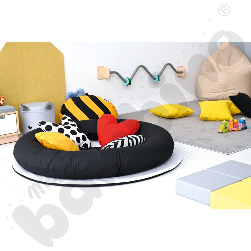 Mata kontrastowa z poduszkami