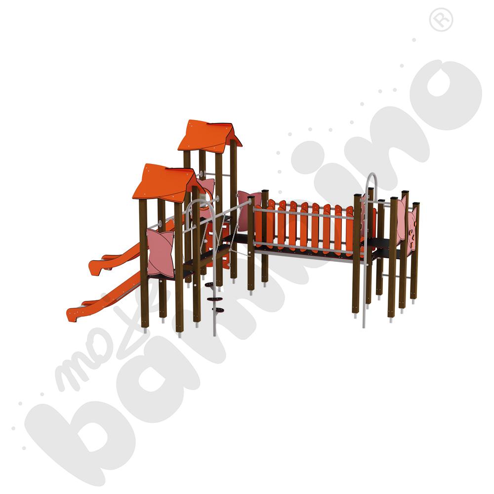 Zestaw Urbi 8, słupy drewniane A