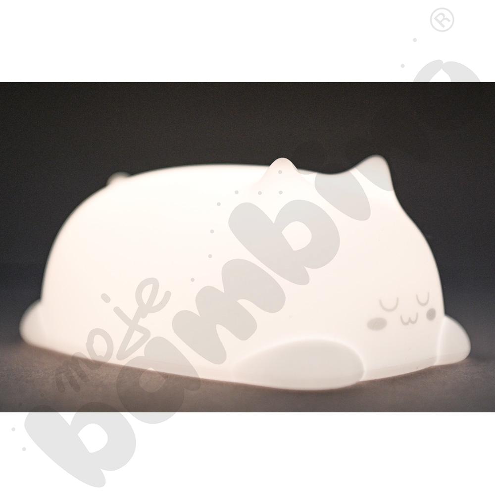 Miękka lampka Kotek