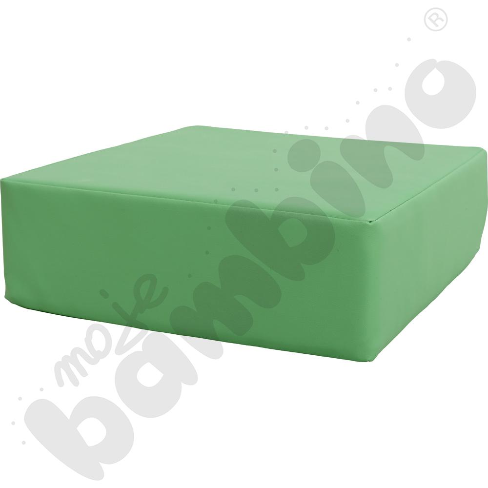 Stojak z zestawem pastelowych puf 